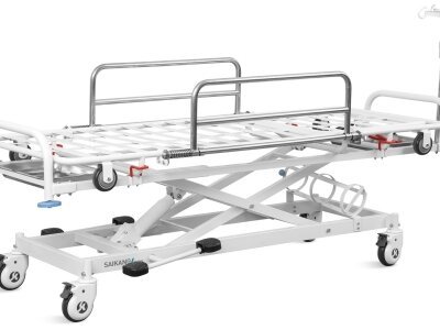 SKB041-3S HYDRAULIC PATIENT TROLLEY - SAIKANG MEDICAL